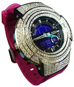 Gショックカスタムを施したAW582SC