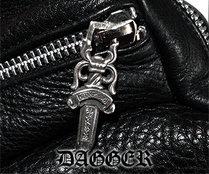 クロムハーツ　ウォレット　ポーチ　ファスナー　ジップ修理後