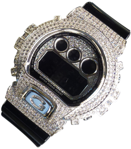 G-BALLERがカスタムしたGショックメタリックカラーズブラック